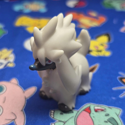 Pokemon Furfrou Figure Finger Puppet 2013 Nintendo Bandai PVC Japan USA Seller