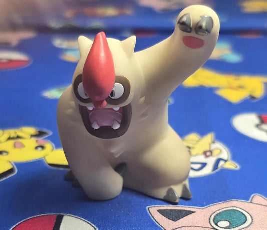 Pokemon Vigoroth Figure Finger Puppet 2006 Nintendo Bandai PVC Vintage Japan US
