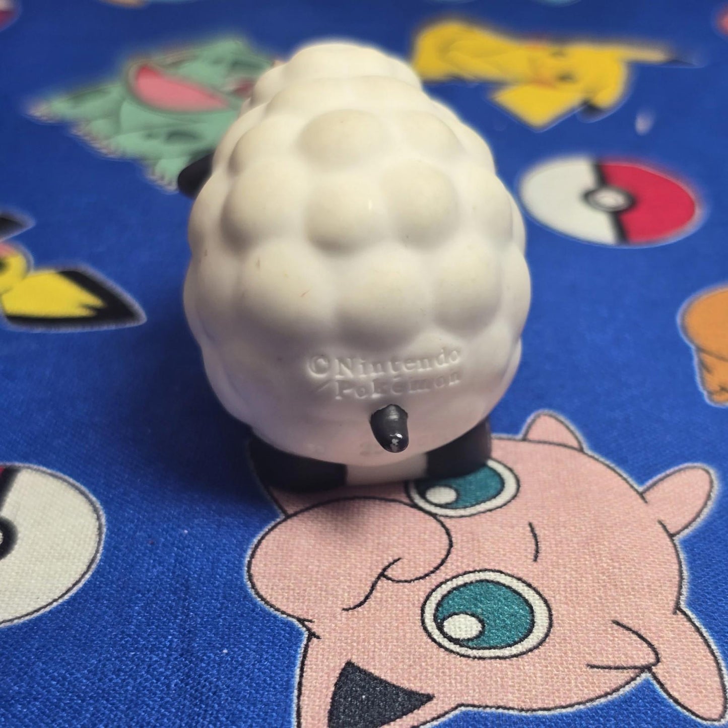 Pokemon Wooloo Figure Finger Puppet 2019 Nintendo Bandai PVC Japan USA Seller