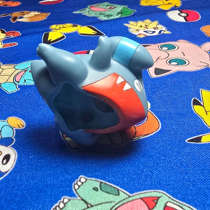 Pokemon Gible Figure Finger Puppet 2009 Nintendo Bandai Japan PVC USA Seller