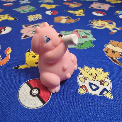 Pokemon Milktank Baby Pink Figure Finger Puppet 2009 Nintendo Bandai Japan USA