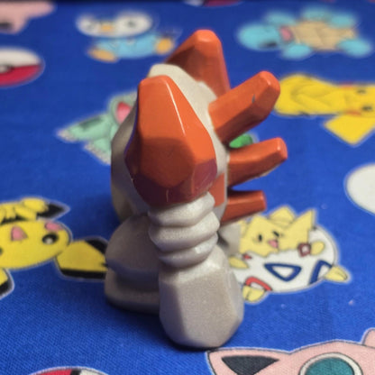 Pokemon Regirock Metallic Figure Finger Puppet 2004 Nintendo Bandai Vintage USA