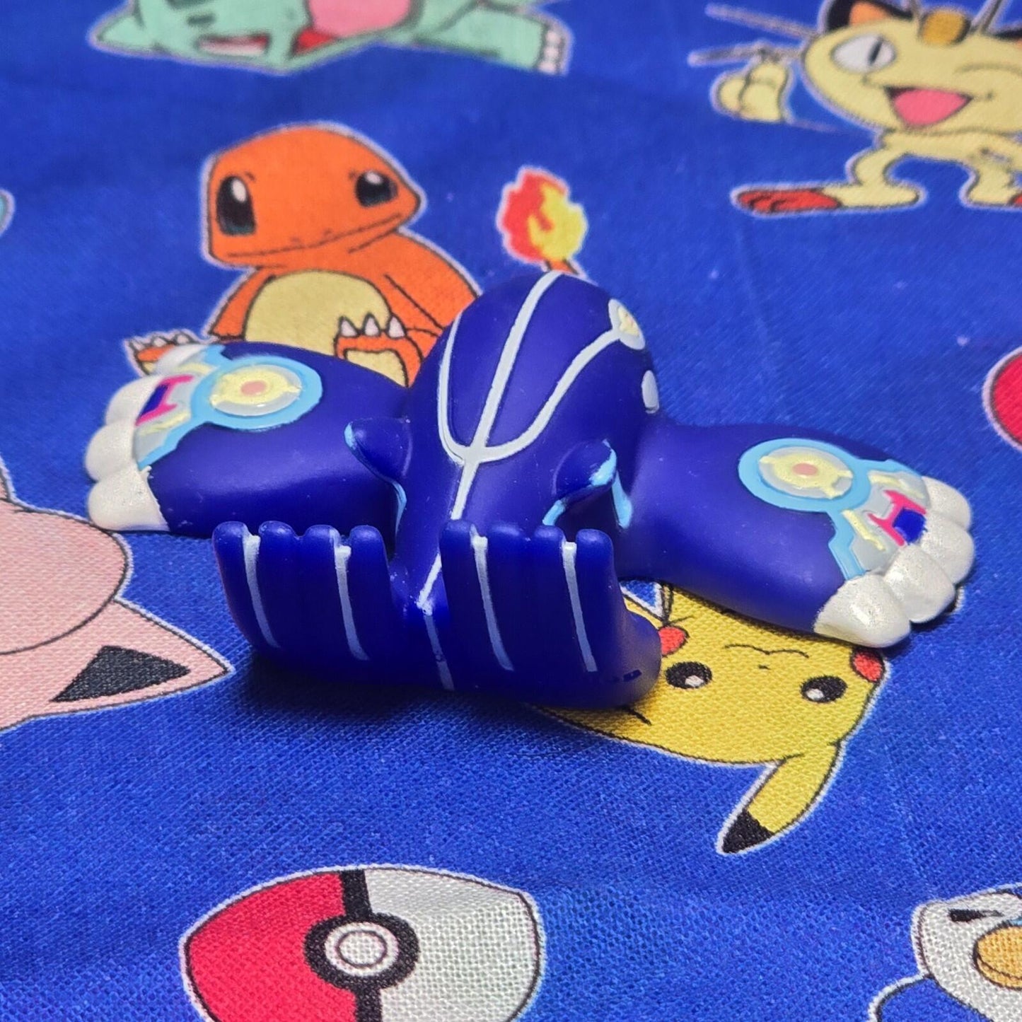 Pokemon Primal Kyogre Figure Finger Puppet 2014 Nintendo Bandai Japan USA Seller