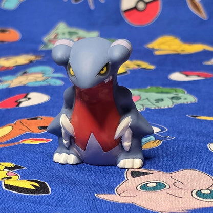 Pokemon Gabite Figure Finger Puppet 2007 Nintendo Bandai PVC Japan USA Seller