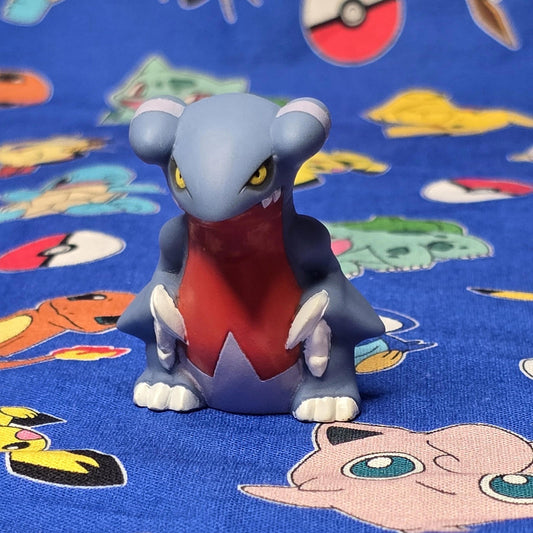 Pokemon Gabite Figure Finger Puppet 2007 Nintendo Bandai PVC Japan USA Seller