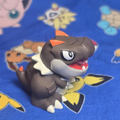 Pokemon Tyrunt Figure Finger Puppet 2014 Nintendo PVC Bandai Japan USA Seller