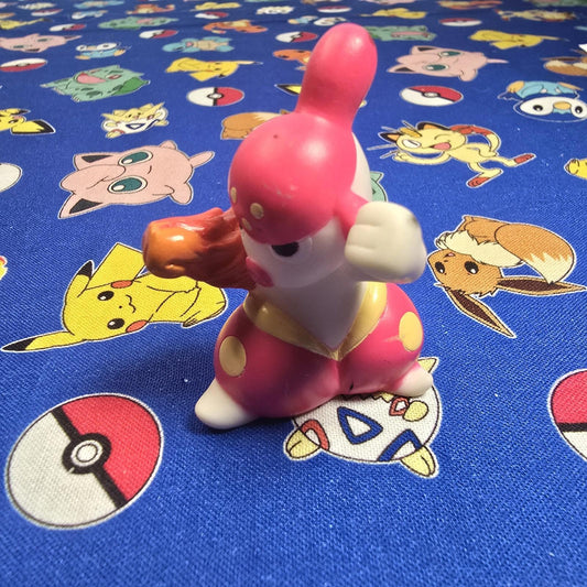 Pokemon Medicham Figure Finger Puppet 2005 Nintendo Bandai PVC Vintage Japan USA