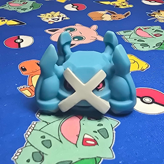 Pokemon Metagross Figure Finger Puppet 2004 Nintendo Bandai Vintage PVC Japan US