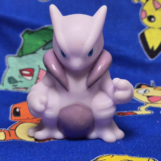 Pokemon Mega Mewtwo X Figure Finger Puppet 2013 Nintendo Bandai Japan USA Seller