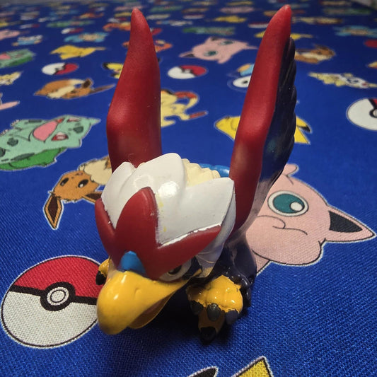 Pokemon Braviary Figure Finger Puppet 2012 Nintendo Bandai PVC Japan US Seller