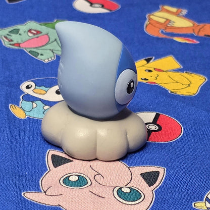 Pokemon Castform Rainy Form Figure Finger Puppet 2004 Nintendo Bandai Japan USA