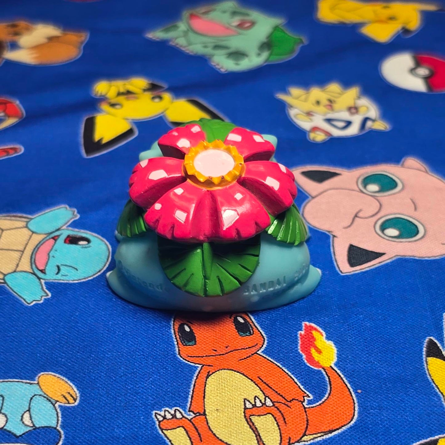 Pokemon Venusaur Figure Finger Puppet 2004 Nintendo Bandai PVC Vintage Japan USA