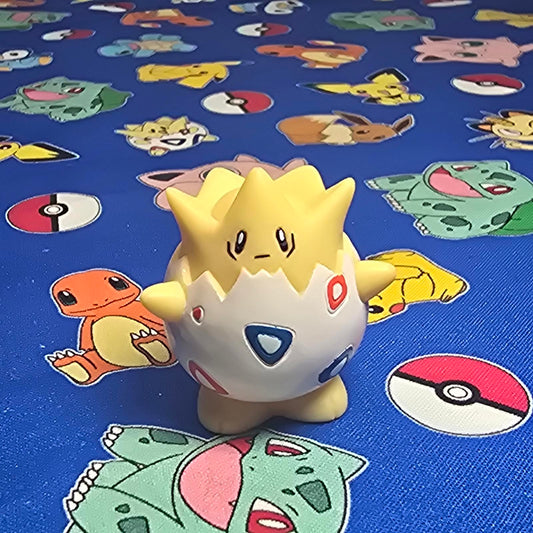 Pokemon Togepi Figure Finger Puppet 1998 Nintendo Bandai PVC Vintage Japan USA