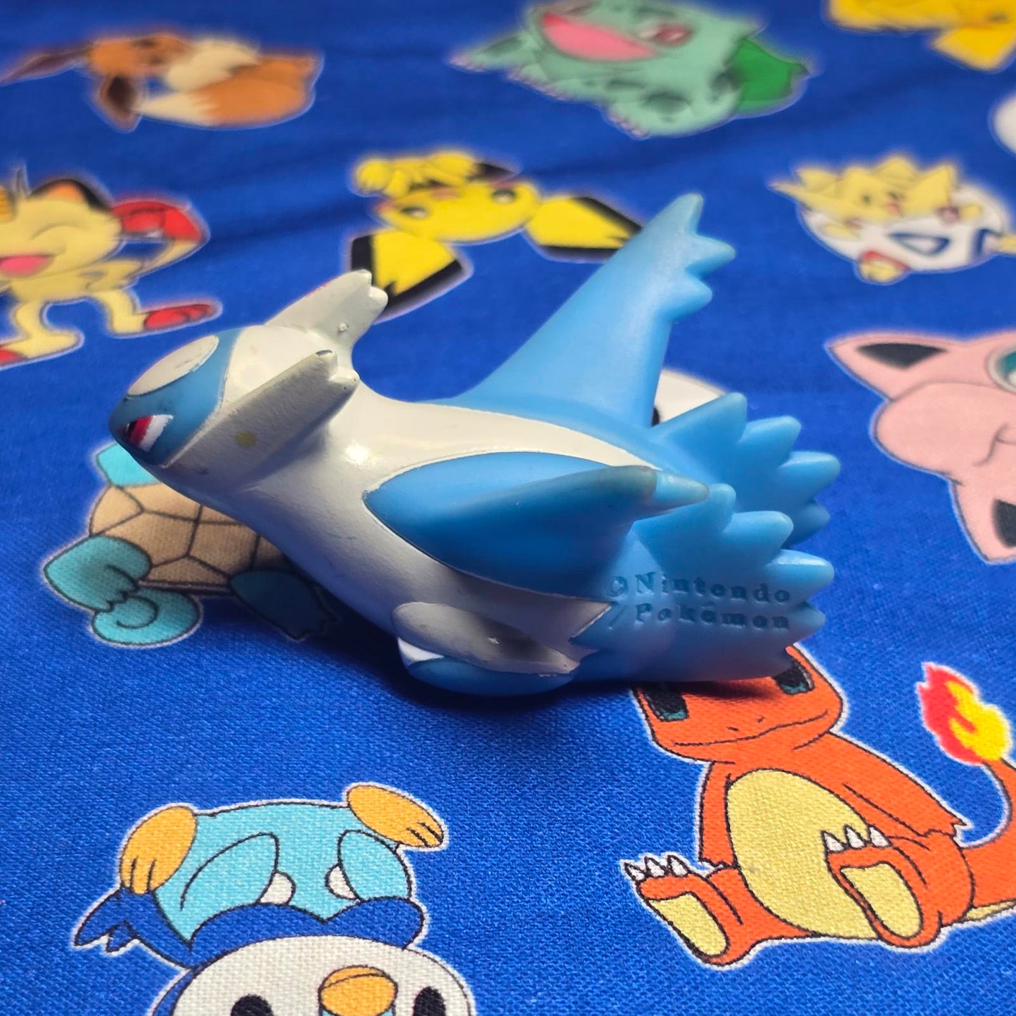 Pokemon Latios Figure Finger Puppet 2005 Nintendo Bandai PVC Vintage Japan USA