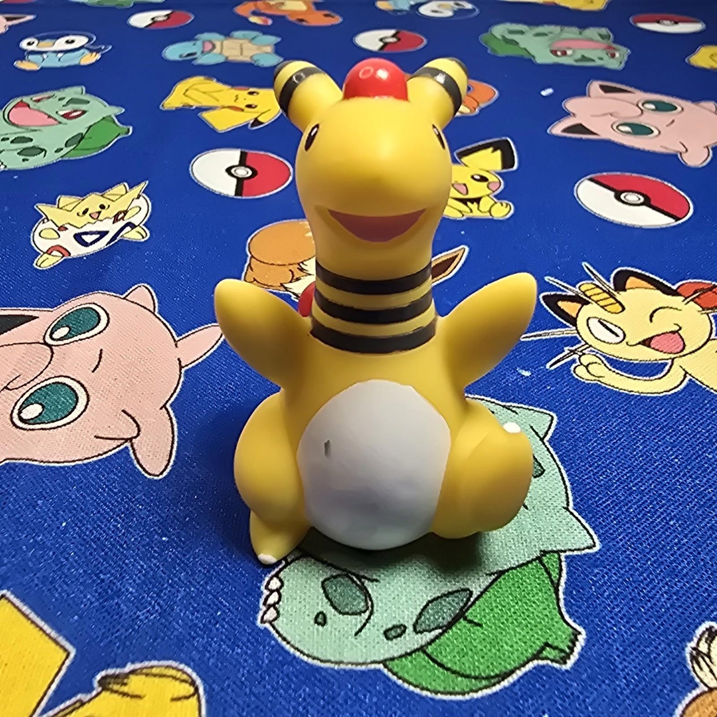 Pokemon Ampharos Figure Finger Puppet 2009 Nintendo Bandai PVC Japan US Seller