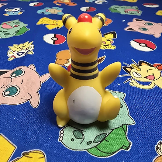 Pokemon Ampharos Figure Finger Puppet 2009 Nintendo Bandai PVC Japan US Seller