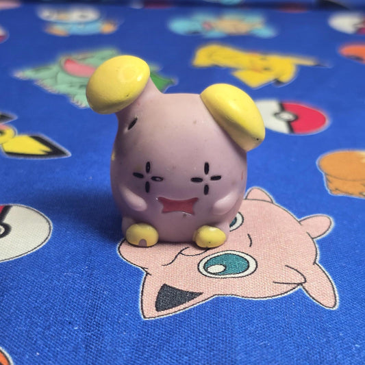 Pokemon Whismur Figure Finger Puppet 2003 Nintendo Bandai Vintage PVC Japan USA