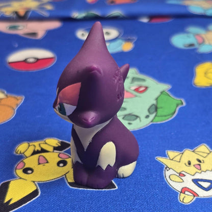 Pokemon Purrloin Figure Finger Puppet 2010 Nintendo Bandai PVC Japan USA Seller