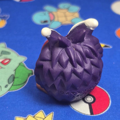 Pokemon Venonat Dark Board Figure Finger Puppet 1997 Bandai Nintendo Vintage US