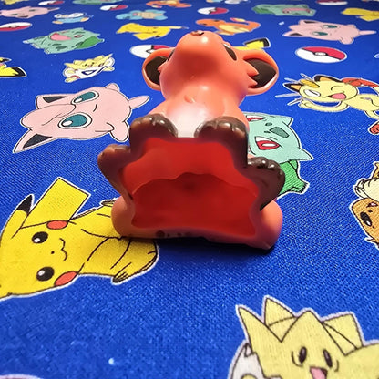 Pokemon Vulpix Dark Figure Finger Puppet 1997 Bandai Nintendo Vintage USA Seller