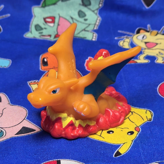 Pokemon Charizard Figure Finger Puppet 2013 Nintendo Bandai PVC Japan USA Seller