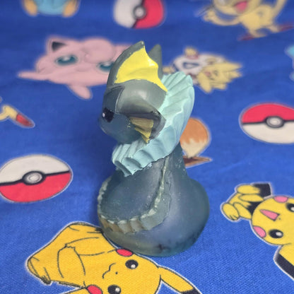 Pokemon Vaporeon Clear Figure Finger Puppet 1996 Nintendo Bandai PVC Japan USA