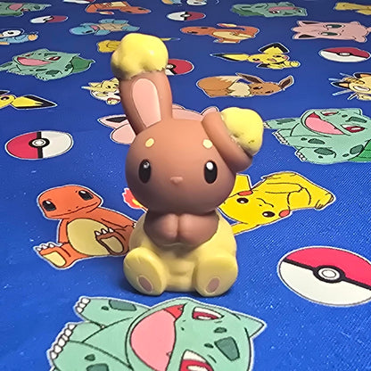 Pokemon Buneary Figure Finger Puppet 2008 Nintendo Bandai PVC Japan USA Seller