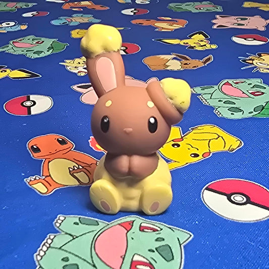 Pokemon Buneary Figure Finger Puppet 2008 Nintendo Bandai PVC Japan USA Seller