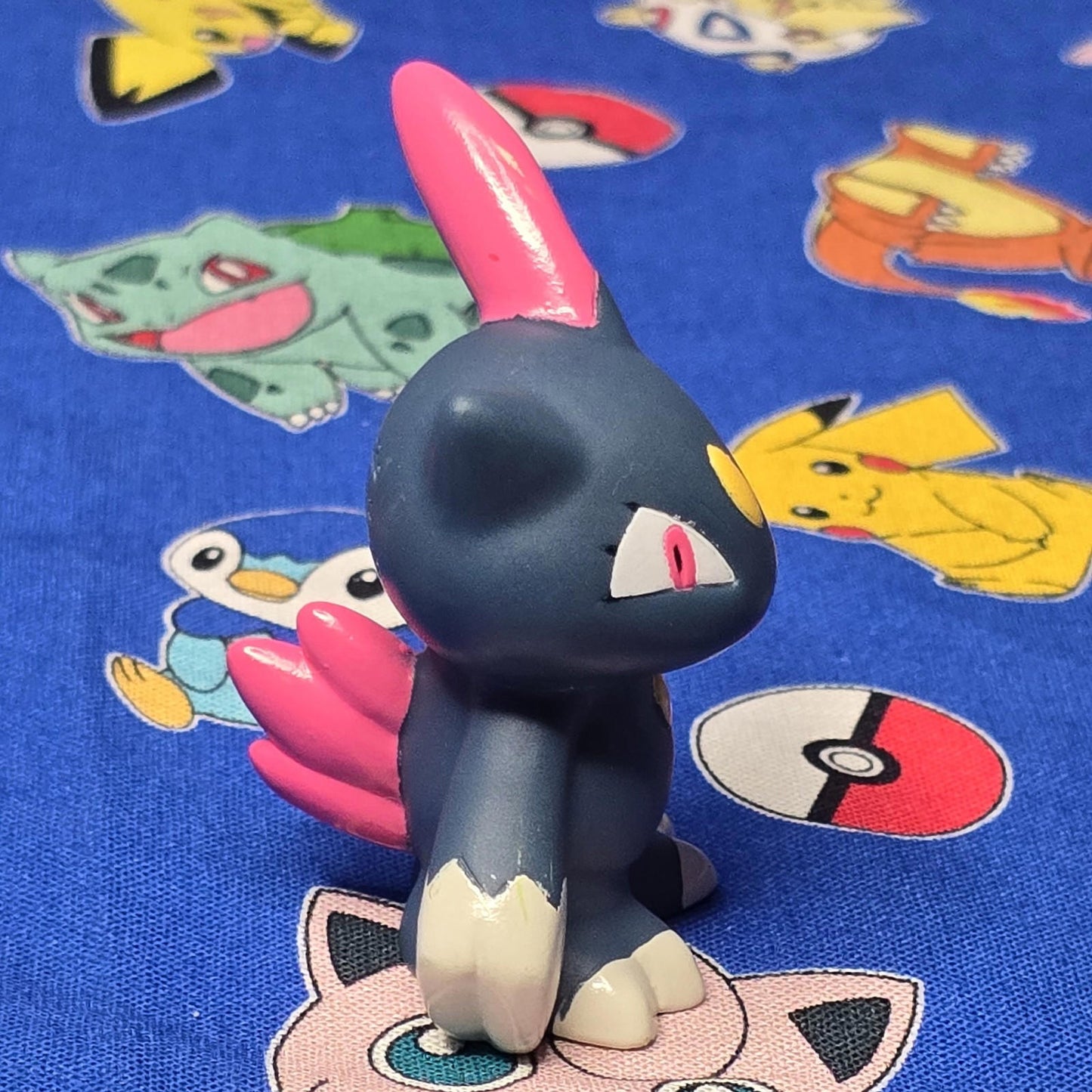 Pokemon Sneasel Figure Finger Puppet 2009 Nintendo Bandai PVC Japan US Seller