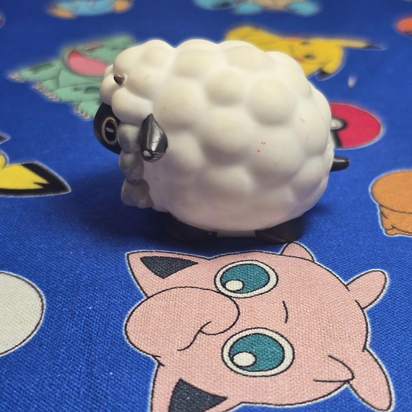 Pokemon Wooloo Figure Finger Puppet 2019 Nintendo Bandai PVC Japan USA Seller
