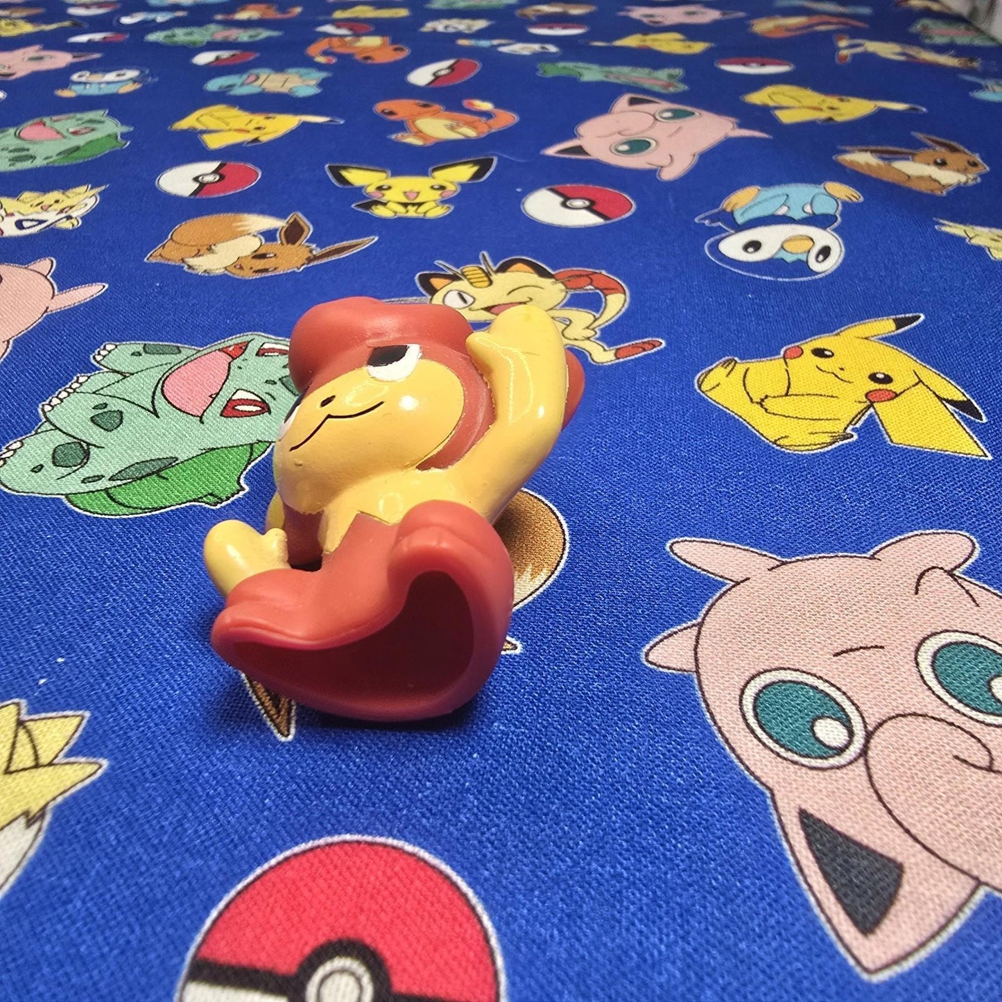 Pokemon Pansear Figure Finger Puppet 2010 Nintendo Bandai PVC Vintage Japan USA