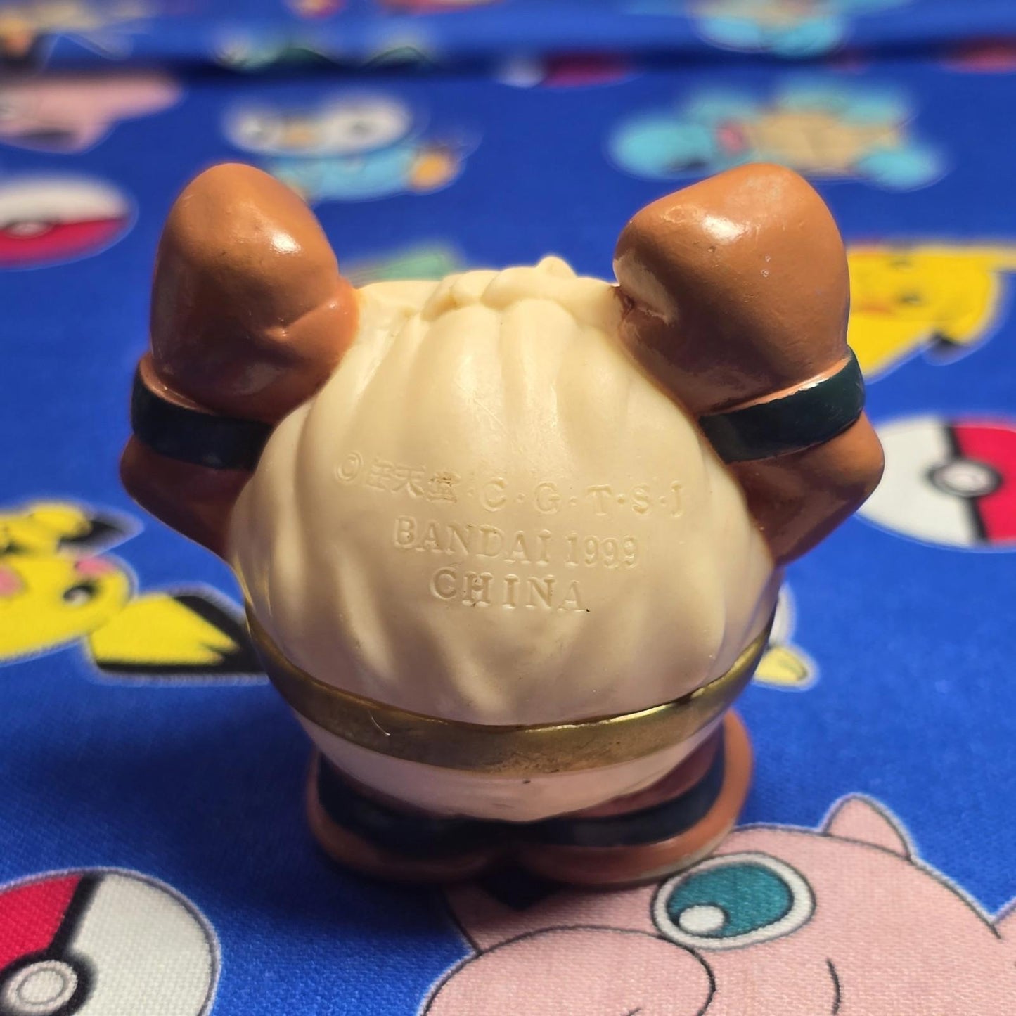 Pokemon Primeape Figure Finger Puppet 1999 Nintendo Bandai PVC Vintage Japan USA