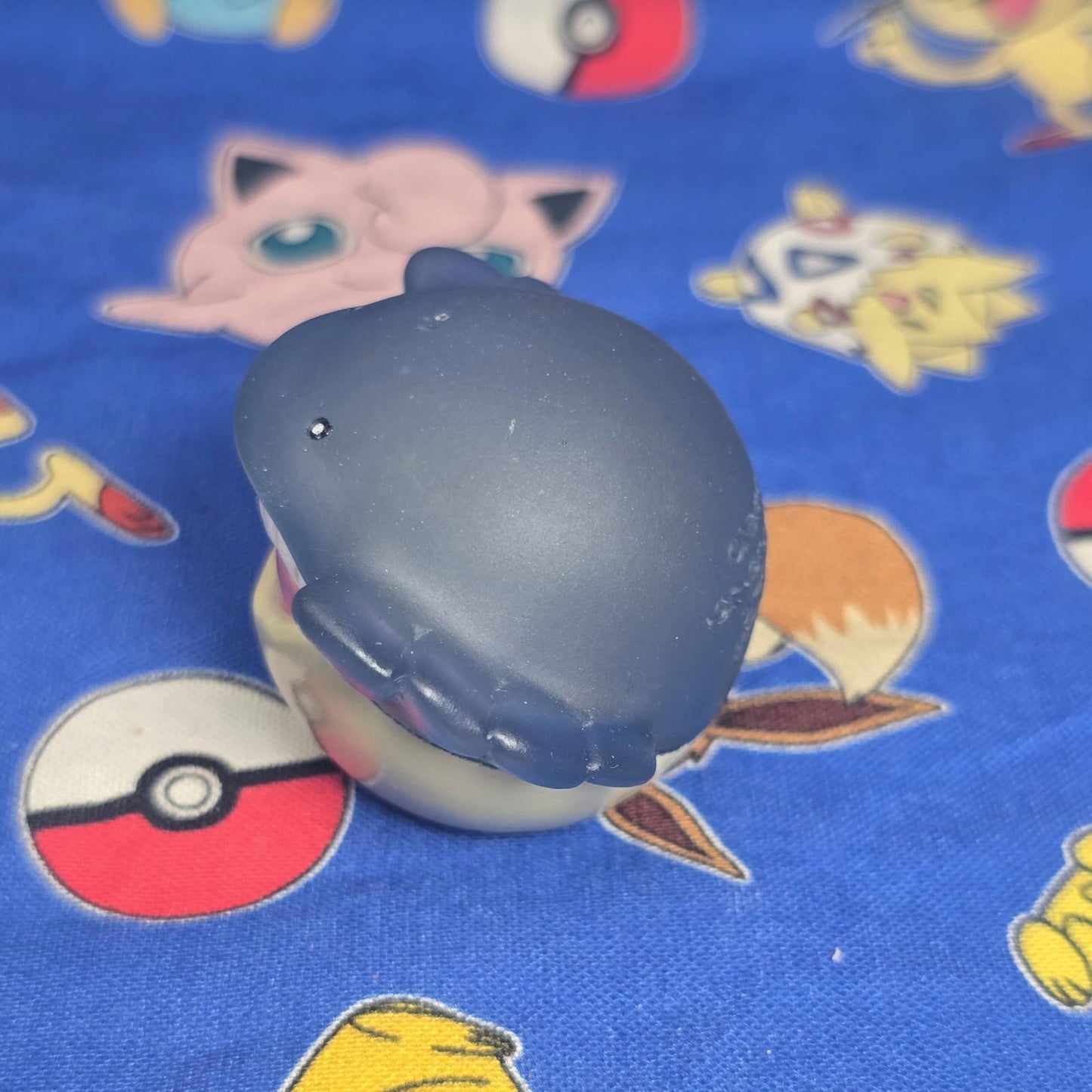 Pokemon Wailmer Clear Figure Finger Puppet 2002 Nintendo Bandai PVC Japan USA