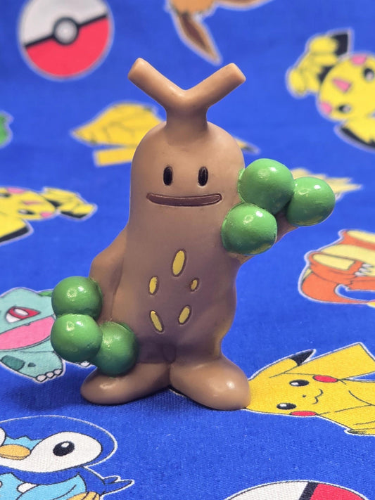 Pokemon Sudowoodo Figure Finger Puppet 2000 Nintendo Bandai PVC Vintage Japan US