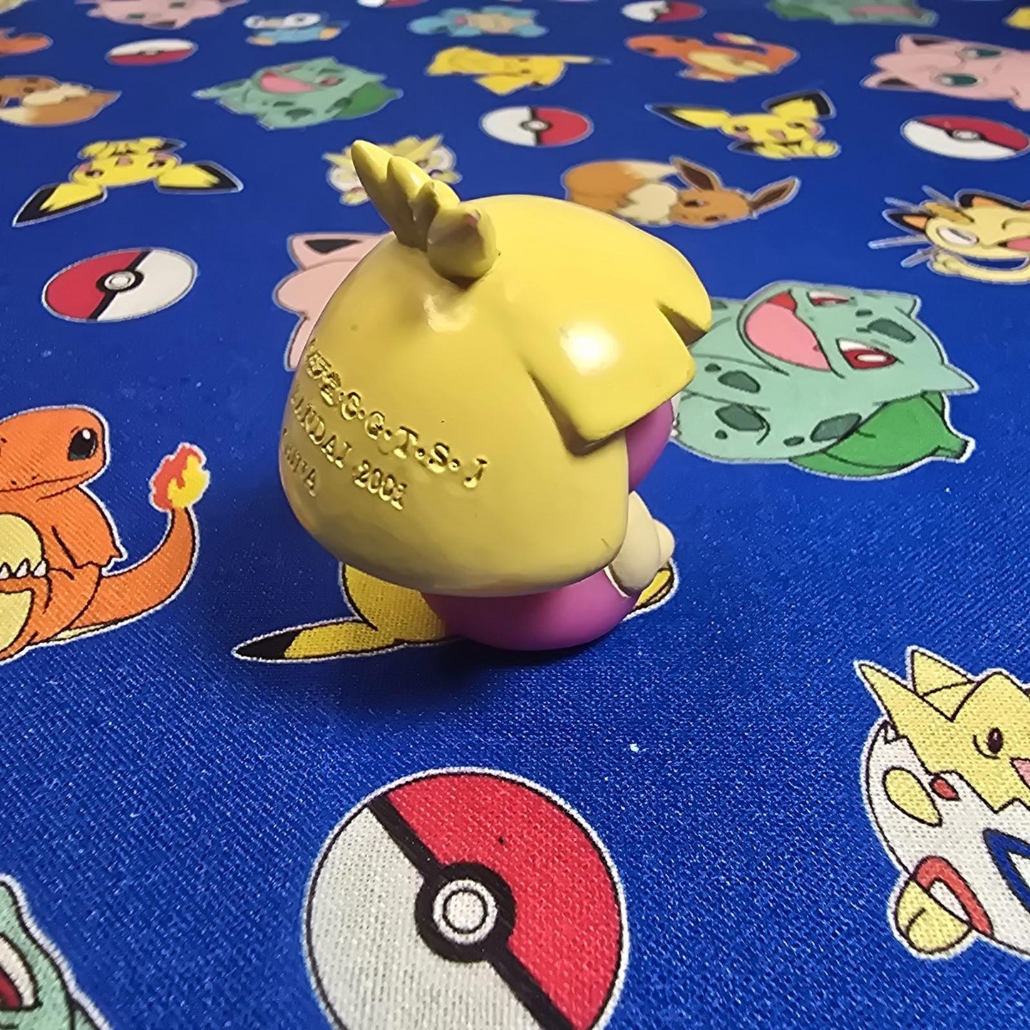 Pokemon Smoochum Figure Finger Puppet 2001 Nintendo Bandai PVC Vintage Japan USA