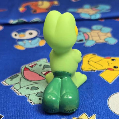Pokemon Treecko Figure Finger Puppet 2002 Nintendo Bandai PVC Vintage Japan USA