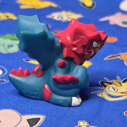 Pokemon Druddigon Figure Finger Puppet 2012 Nintendo Bandai PVC Vintage Japan US