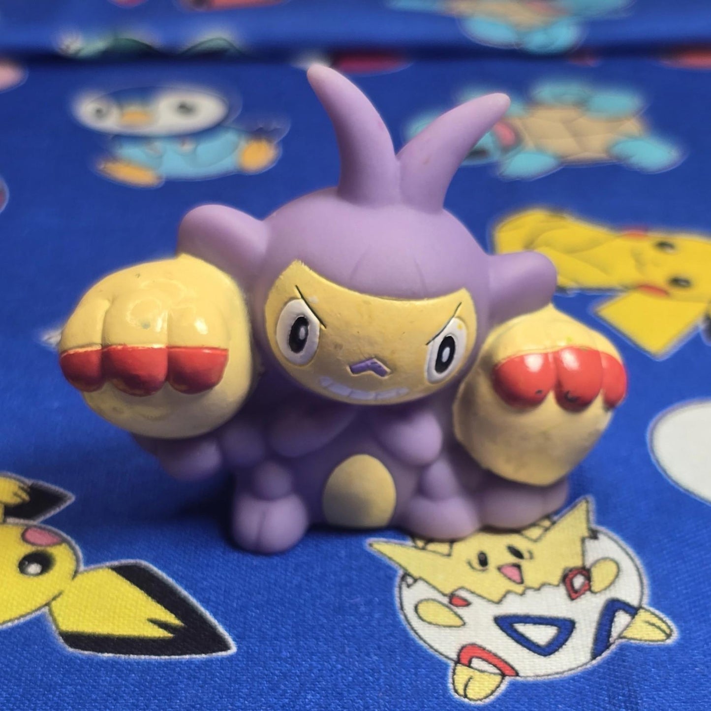 Pokemon Ambipom Figure Finger Puppet 2008 Nintendo Bandai PVC Japan USA Seller