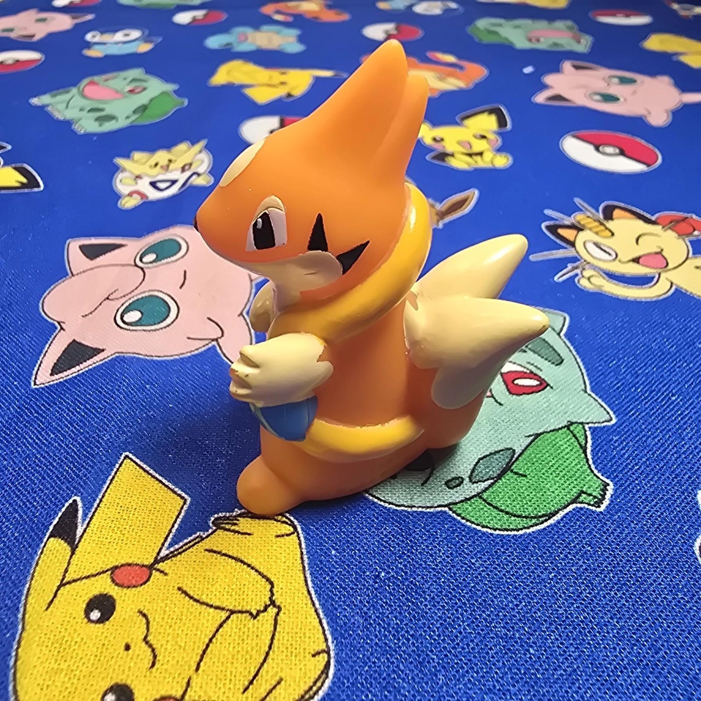 Pokemon Buizel Figure Finger Puppet 2008 Nintendo Bandai PVC Japan USA Seller