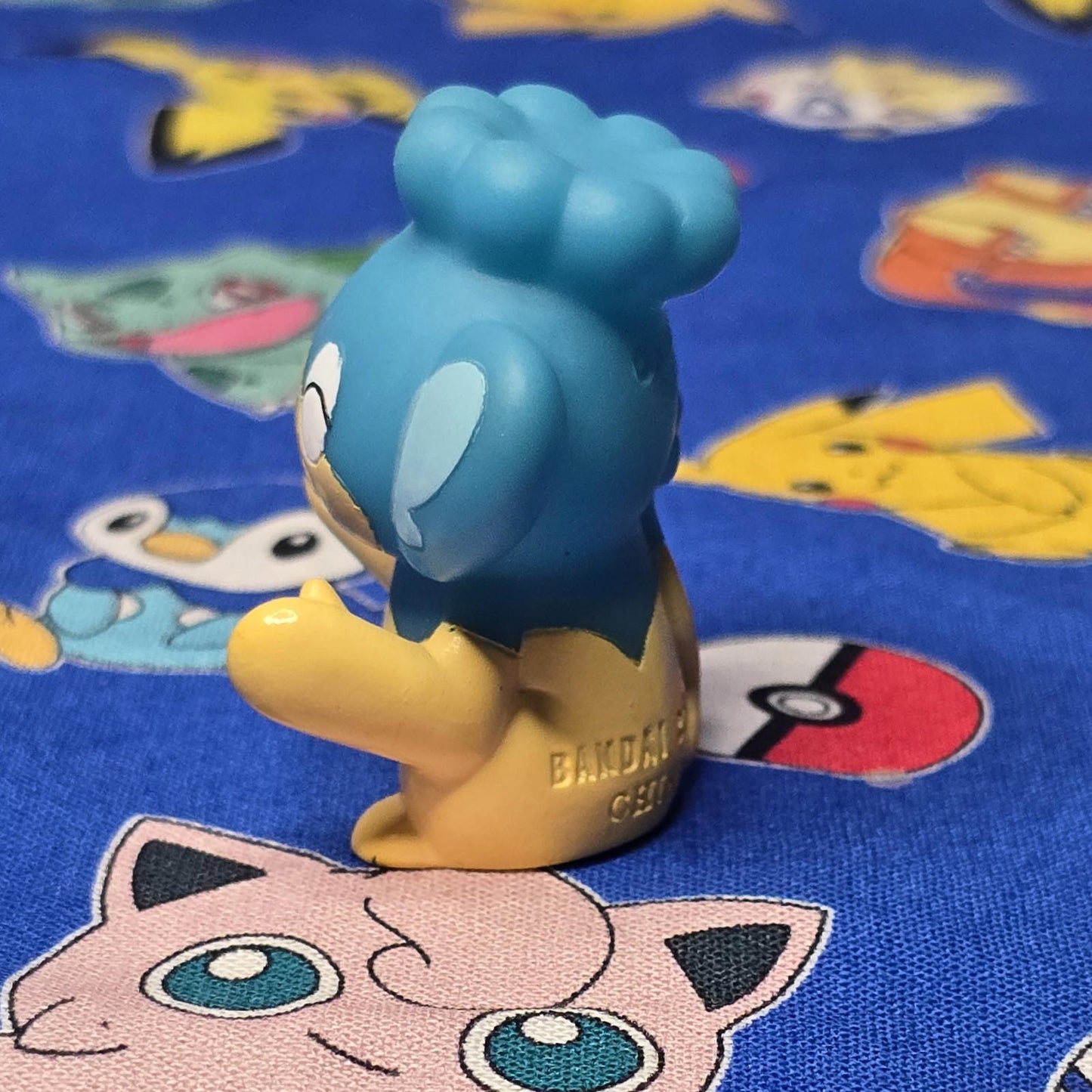 Pokemon Panpour Figure Finger Puppet 2010 Nintendo Bandai PVC Japan USA Seller