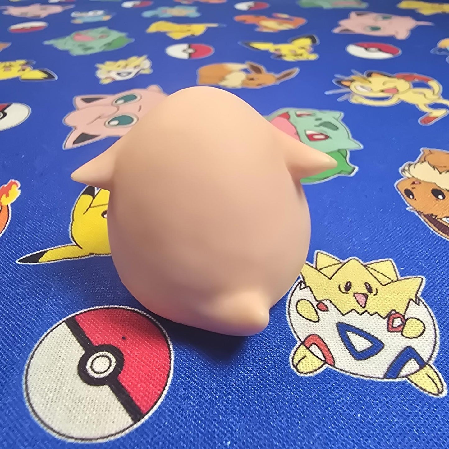 Pokemon Chansey Figure Finger Puppet 1997 Nintendo Bandai PVC Vintage Japan USA