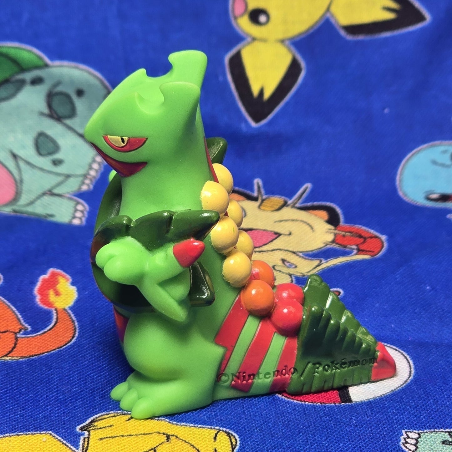 Pokemon Mega Sceptile Figure Finger Puppet 2014 Nintendo Bandai Japan USA Seller