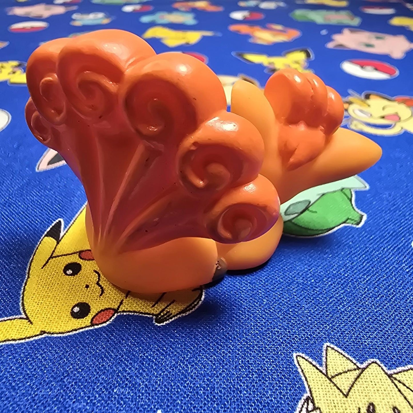 Pokemon Vulpix Figure Finger Puppet 1999 Nintendo Bandai Vintage Japan US Seller