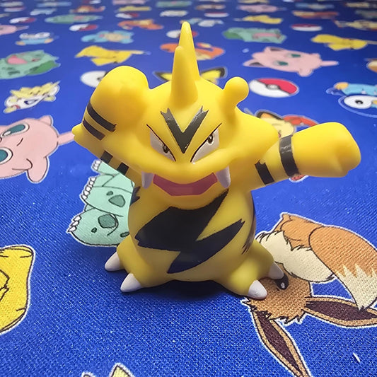 Pokemon Electabuzz Figure Finger Puppet 2008 Nintendo Bandai PVC Japan US Seller