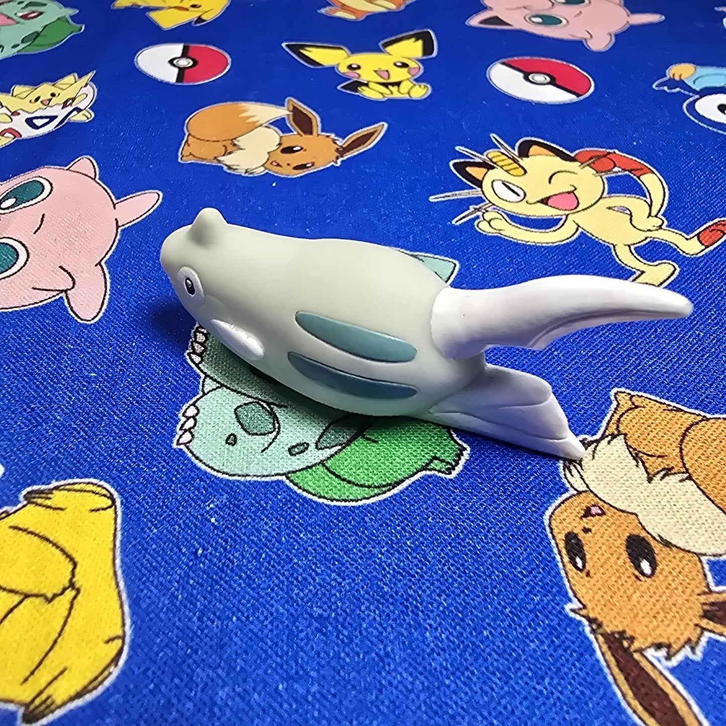 Pokemon Remoraid Figure Finger Puppet 2000 Nintendo Bandai PVC Vintage Japan USA