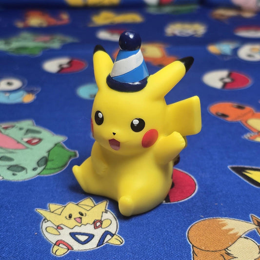 Pokemon Pikachu Party Figure Finger Puppet 2021 Nintendo PVC Bandai Japan USA