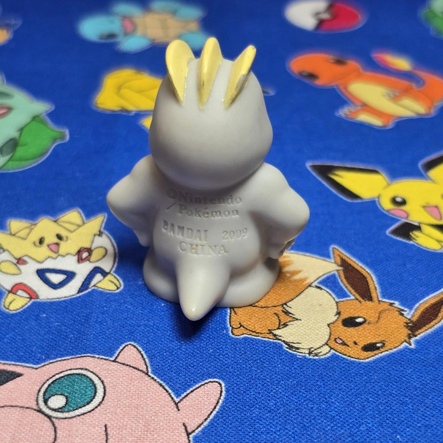 Pokemon Machop Figure Finger Puppet 2009 Nintendo Bandai PVC Japan USA Seller