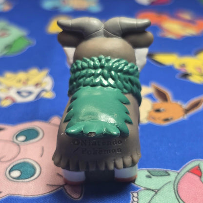 Pokemon Skiddo Figure Finger Puppet 2013 Nintendo Bandai PVC Japan USA Seller