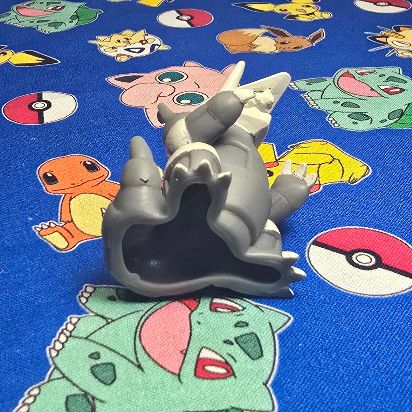 Pokemon Aggron Figure Finger Puppet 2005 Nintendo Bandai PVC Japan USA Seller