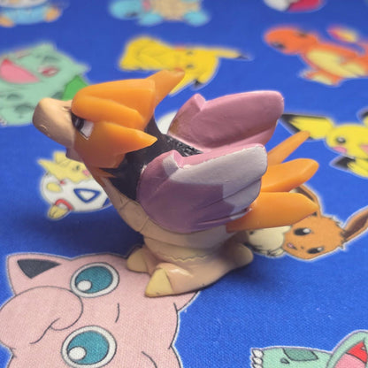 Pokemon Spearow Pink Figure Finger Puppet 1997 Bandai Nintendo Vintage Japan US